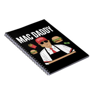 Funny Trump Fries Making Fries Mac Daddy Notizblock