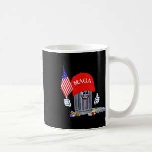 Funny Trump Garbage Can Cartoon Charakter Amerikan Kaffeetasse