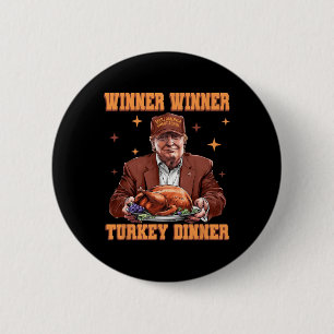 Funny Trump Gewinner Türkei Abendessen Erntedank D Button