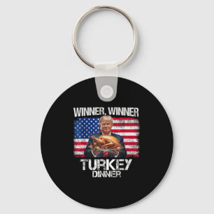 Funny Trump Gewinner Türkei Abendessen Thanksgivi Schlüsselanhänger