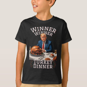 Funny Trump Gewinner Türkei Abendessen Thanksgivi T-Shirt