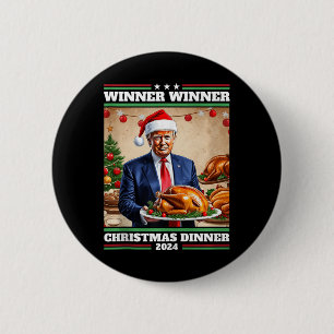 Funny Trump Gewinner Weihnachts-Abendessen Tank to Button