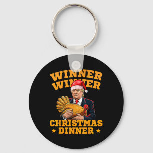 Funny Trump Gewinner Weihnachts-Dinner Türkei Schlüsselanhänger