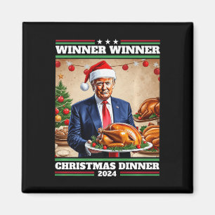 Funny Trump Gewinner Weihnachtsessen Magnet