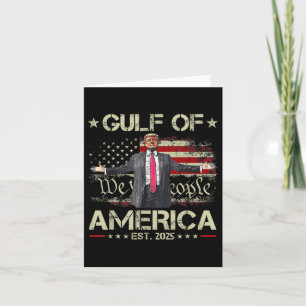 Funny Trump Golf of US America Est 2025 US Amerika Karte