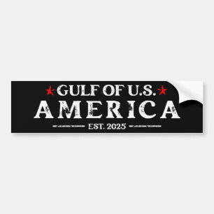 Funny Trump Golf of USA Amerika 2025 4. Juli Autoaufkleber