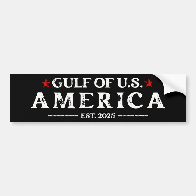 Funny Trump Golf of USA Amerika 2025 4. Juli Autoaufkleber (Vorne)