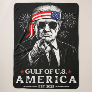 Funny Trump Golf of USA Amerika 2025 4. Juli Sherpadecke