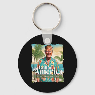 Funny Trump Grafischer Golf von US Amerika Trump M Schlüsselanhänger