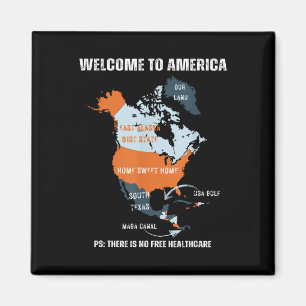 Funny Trump Grönland Panama Canal Canada Mexico G Magnet
