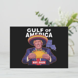 Funny Trump Gulf of US America 2025 Trump Einladung
