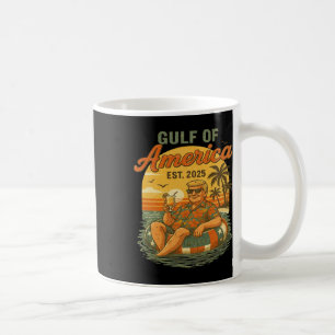 Funny Trump Gulf of US America 2025 Trump Merchand Kaffeetasse
