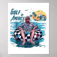 Funny Trump Gulf of US America Est 2025