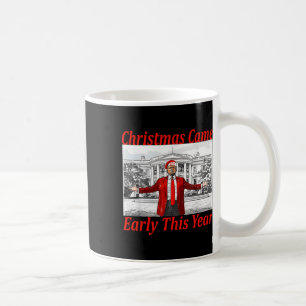 Funny Trump ist Anfang 2024 Weihnachten gekommen 2 Kaffeetasse