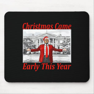Funny Trump ist Anfang 2024 Weihnachten gekommen 2 Mousepad