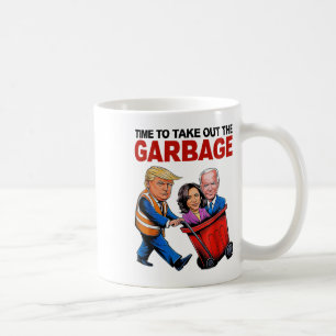 Funny Trump Lover - Zeit, den Müll auszureißen Kaffeetasse
