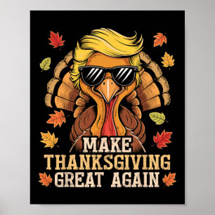 Funny Trump macht Erntedank wieder groß Türkei D Poster