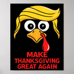 Funny Trump macht Erntedank wieder groß Türkei D Poster