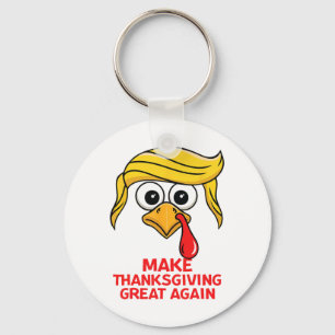 Funny Trump macht Erntedank wieder groß Türkei D Schlüsselanhänger