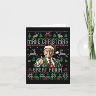 Funny Trump macht Weihnachten wieder großartig, hä Karte