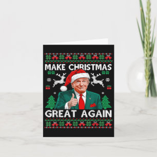 Funny Trump macht Weihnachten wieder großartig, hä Karte