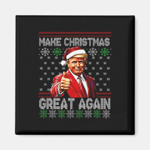 Funny Trump macht Weihnachten wieder großartig, hä Magnet