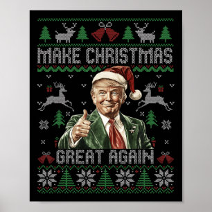 Funny Trump macht Weihnachten wieder großartig, hä Poster