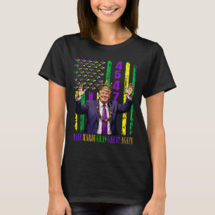Funny Trump Mardi Gras macht Mardi Gras wieder gro T-Shirt