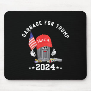 Funny Trump Mega Garbage Can Cartoon Charakter Ame Mousepad