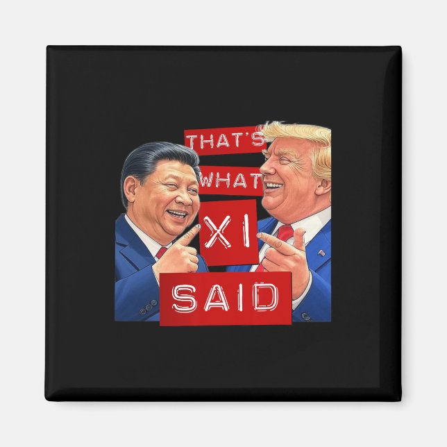 Funny Trump Meme Funny Magnet (Vorne)