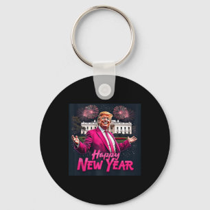 Funny Trump Neues Jahr Party 2025 Trump Neues Jahr Schlüsselanhänger