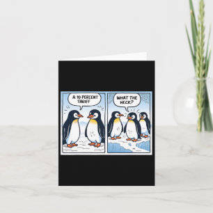 Funny Trump Pinguins Zolltarife 10% Politischer Sa Karte
