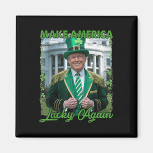 Funny Trump Republikaner Amerika wieder zum Glück  Magnet
