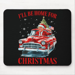 Funny Trump Riding Red Truck wird Zuhause für Chri Mousepad