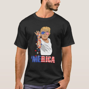 Funny Trump Salt Merica Freiheit 4. Juli Geschenke T-Shirt