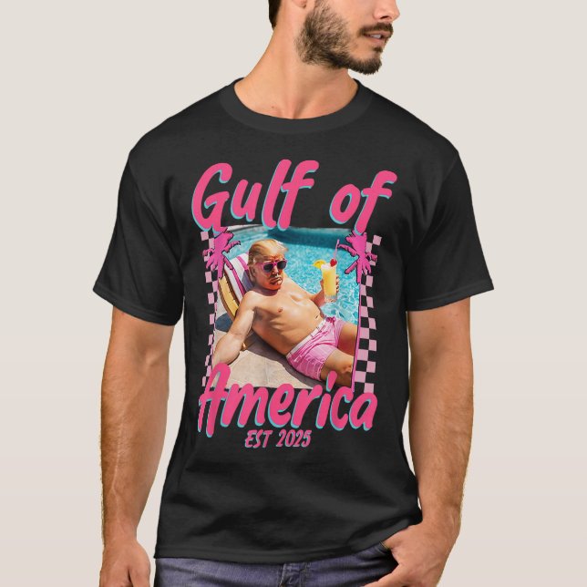 Funny Trump Shirt Gulf of US America Est 2025 _1 (Vorderseite)