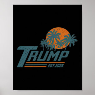 Funny Trump Shirt Gulf of US America Est 2025 ( 2 Poster