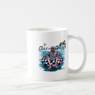 Funny Trump Shirt Gulf of US America Est 2025 Kaffeetasse