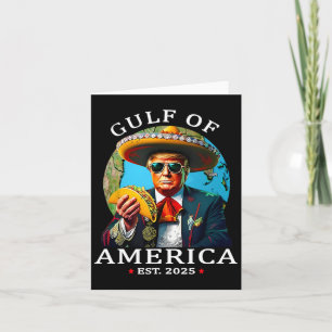 Funny Trump Shirt Gulf of US America Est 2025 Karte