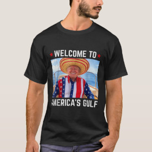Funny Trump Shirt Gulf of US America Trump America