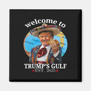Funny Trump Shirt willkommen in Trumps Golf Trump Magnet