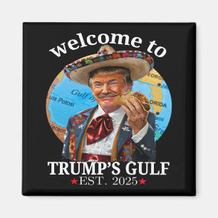 Funny Trump Shirt willkommen in Trumps Golf Trump Magnet