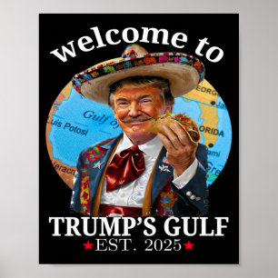 Funny Trump Shirt willkommen in Trumps Golf Trump Poster