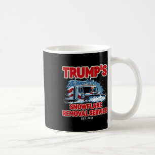 Funny Trump Snowflake Removal 2024 Wahl Hilari Kaffeetasse