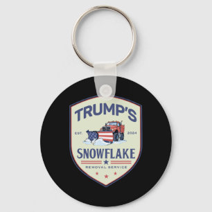 Funny Trump Snowflake Removal Service Wahl 202 Schlüsselanhänger