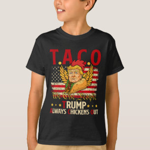 Funny Trump Taco Joke Anti Trump Protest T-Shirt 2
