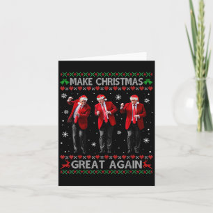 Funny Trump tanzen Weihnachten wieder großartig ma Karte