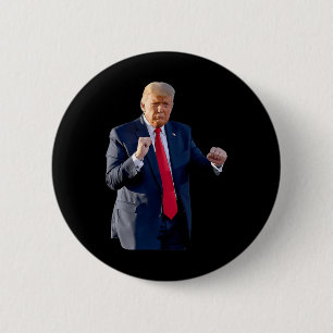 Funny Trump tanzt wie ein Felon und wählt Trump Button