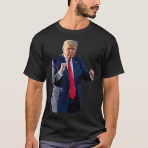 Funny Trump tanzt wie ein Felon und wählt Trump T-Shirt