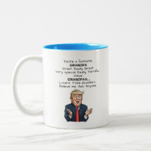 Funny Trump Terrier Opa Kaffee Tasse Kaffee-Cup